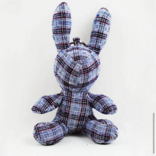 Handcrafted Indigo Dyed Cotton Animal Doll