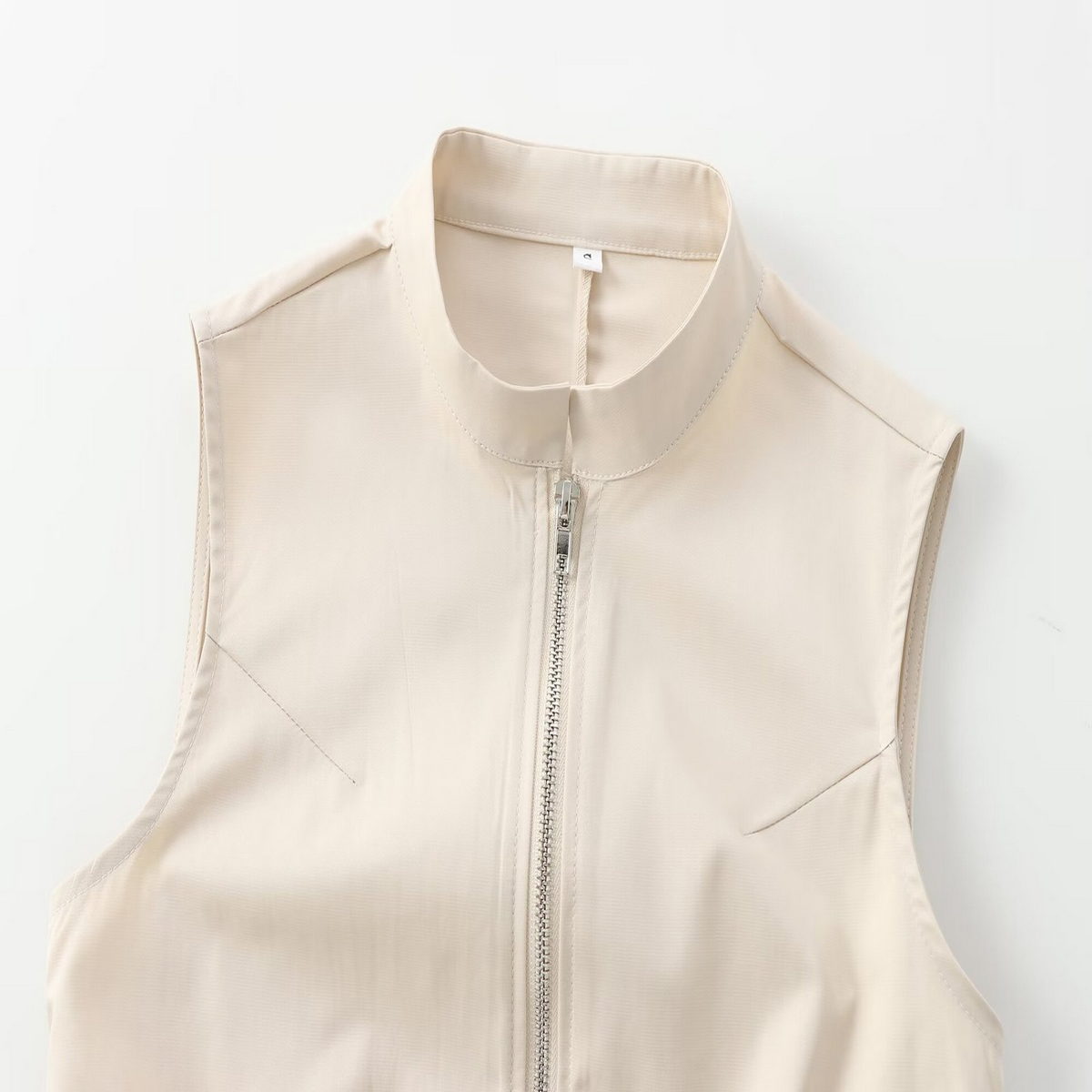 Waist-Cinched Sleeveless Dress - Chic Commuter