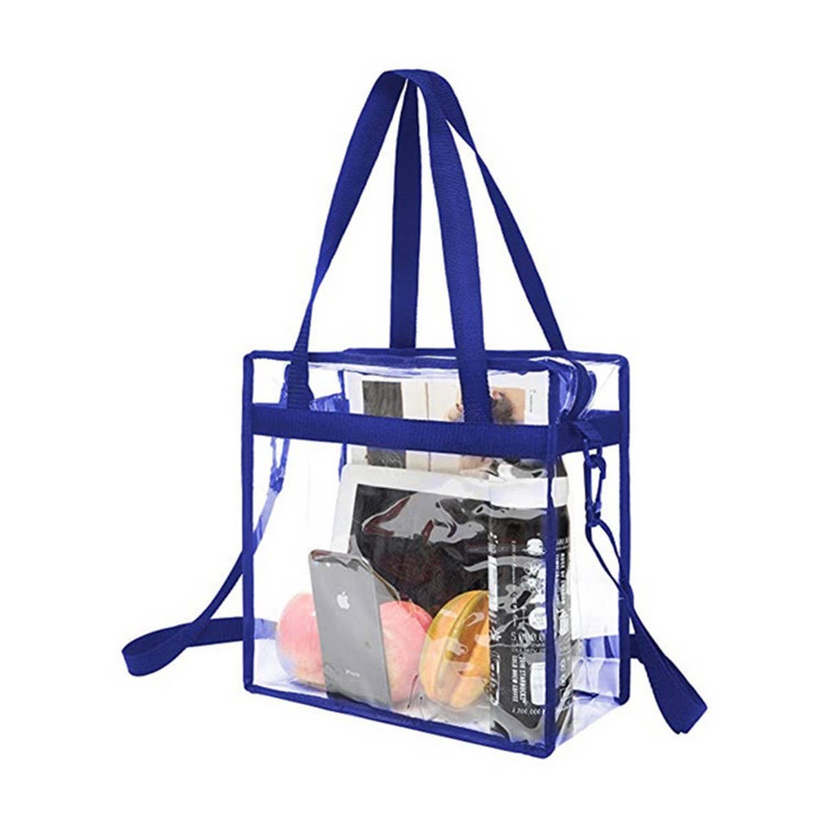 TRANSPARENT CROSSBODY BAG PORTABLE SHOPPING BAG_CWAB1307