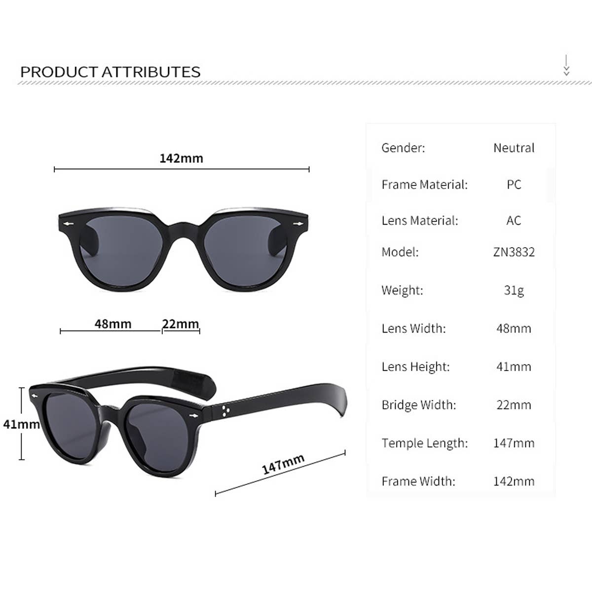 FASHIONABLE OVAL LEOPARD PRINT SUNGLASSES