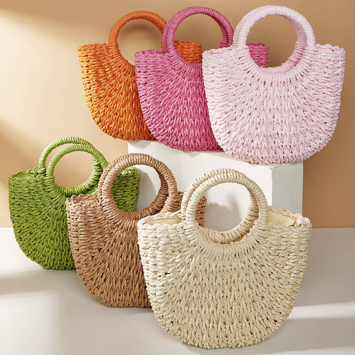 Small Crossbody Bag, Straw Bags For Women_CWAB0804