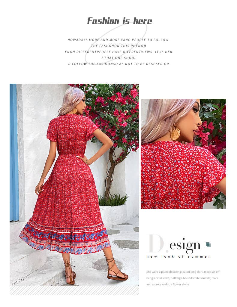 Elegant holiday dress