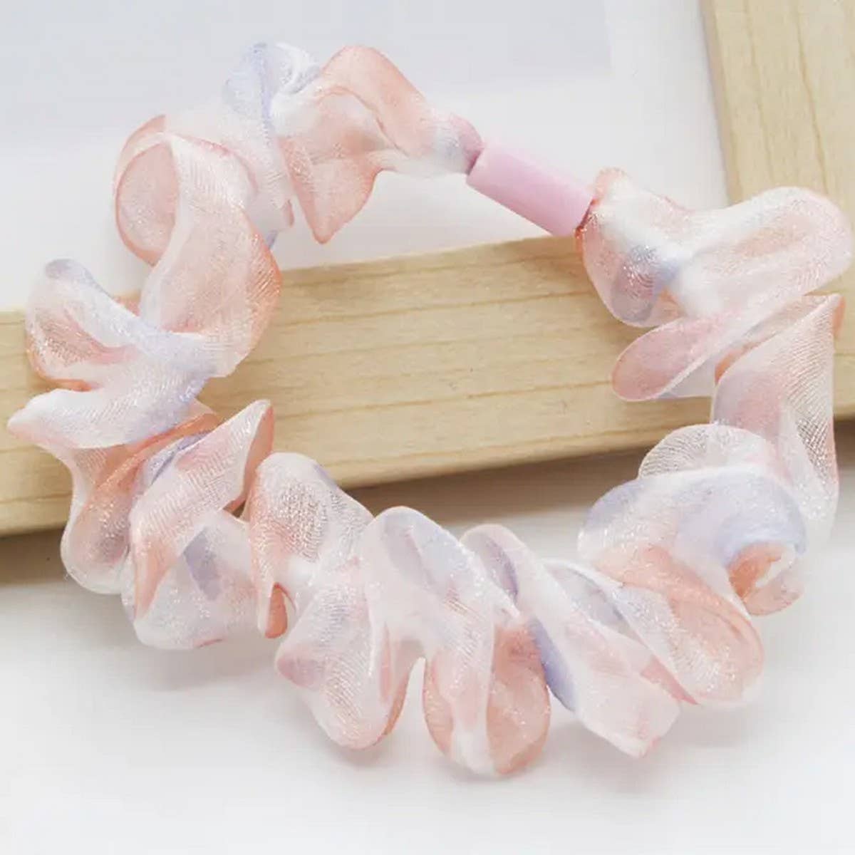 SATIN ELASTIC HAIR BANDS GIRL HAIR SCRUNCHIES_CWAHA0151