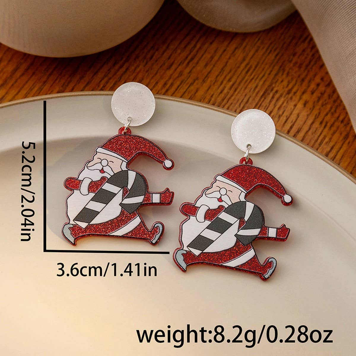 CHRISTMAS SIMPLE AND VERSATILE CARTOON EARRINGS