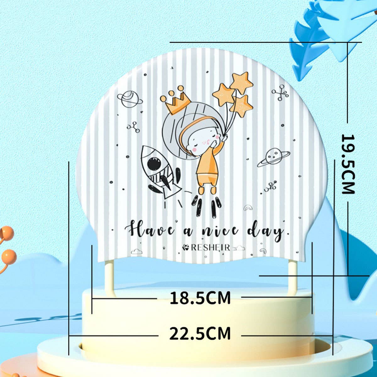 Kids' XL Silicone Swim Cap Waterproof,Cute Cartoon