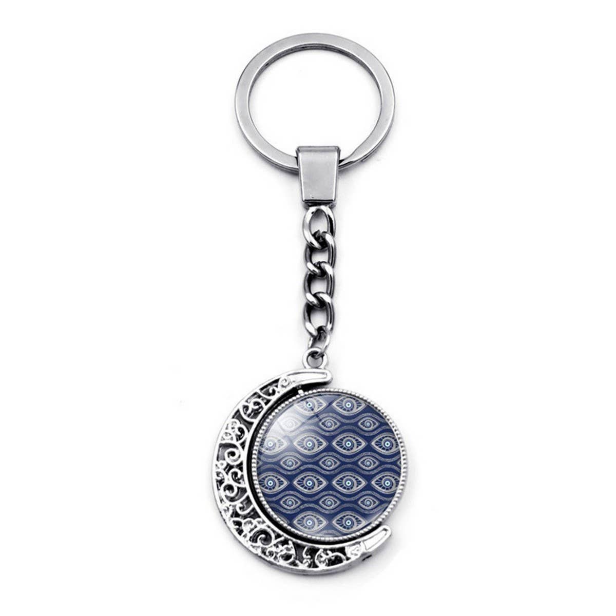 DEVIL'S EYE KEYCHAIN PENDANT