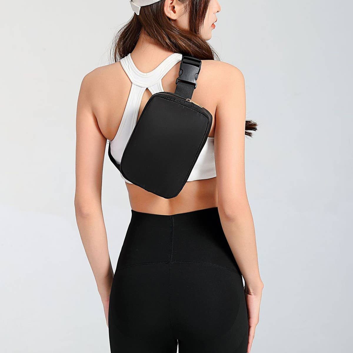 Sport Waist Bag ??Waterproof Nylon Crossbody_CUAB0289