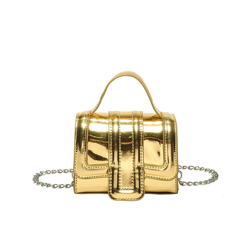 Candy-colored portable mini crossbody bag