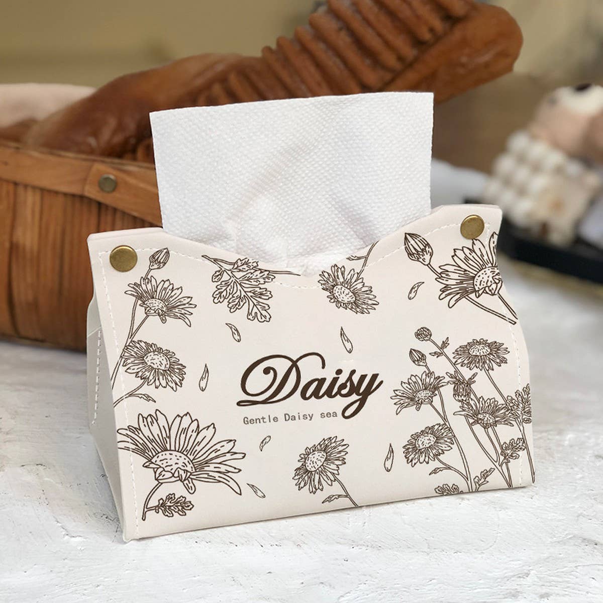 NEW WATERPROOF LIGHT LUXURY LEATHER TISSUE BOX_CWMM2254