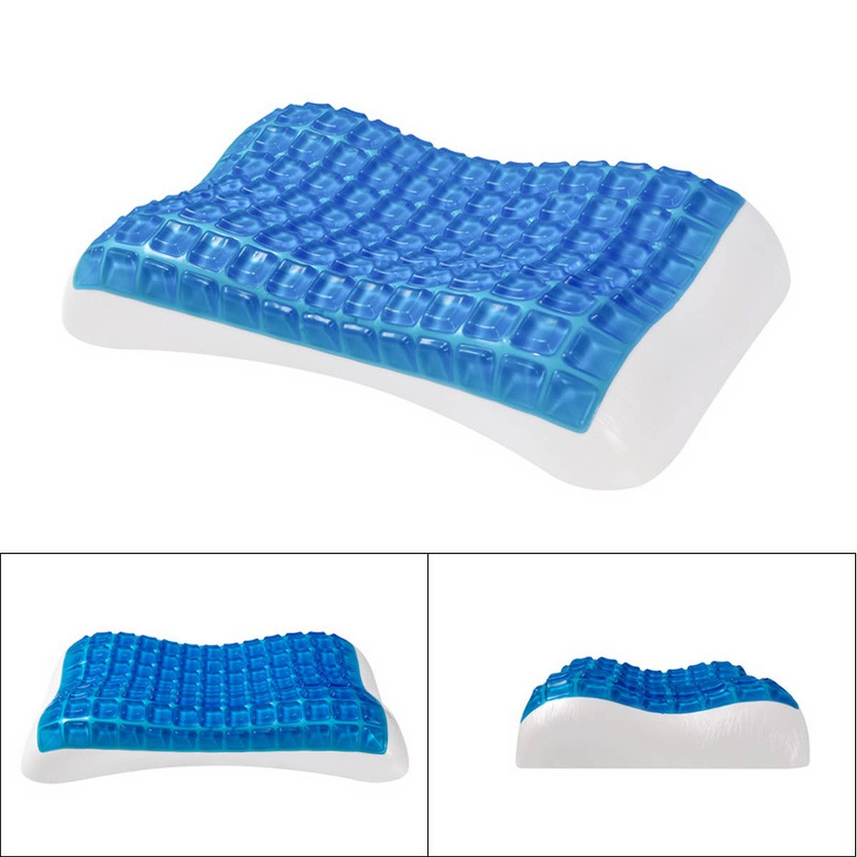 Cooling Gel Memory Foam Pillow, Slow Rebound