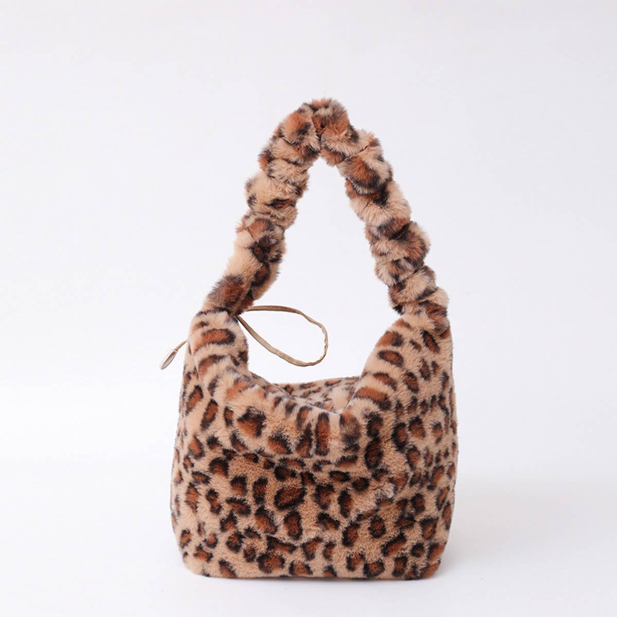 WINTER FASHION SHOULDERBAG LARGE CAPACITY PLUSH BAG_CWAB3917