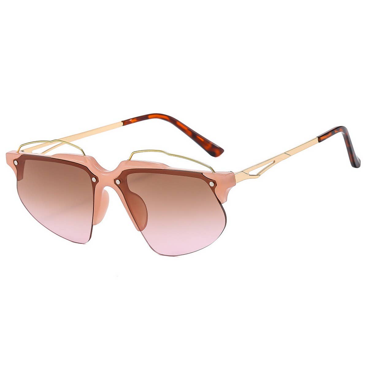 Metal Butterfly Wing Sunglasses for Women