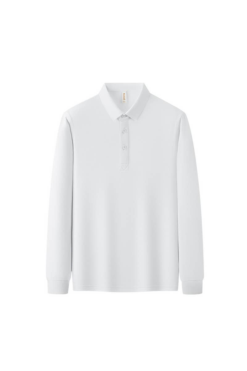 CWOSWL07263_LONG SLEEVE POLO SHIRT CUSTOM WORKWEAR