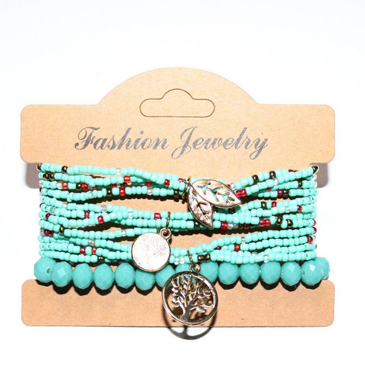 BOHEMIAN TREE OF LIFE FASHION WOMEN'S BRACELET_CWASC0694