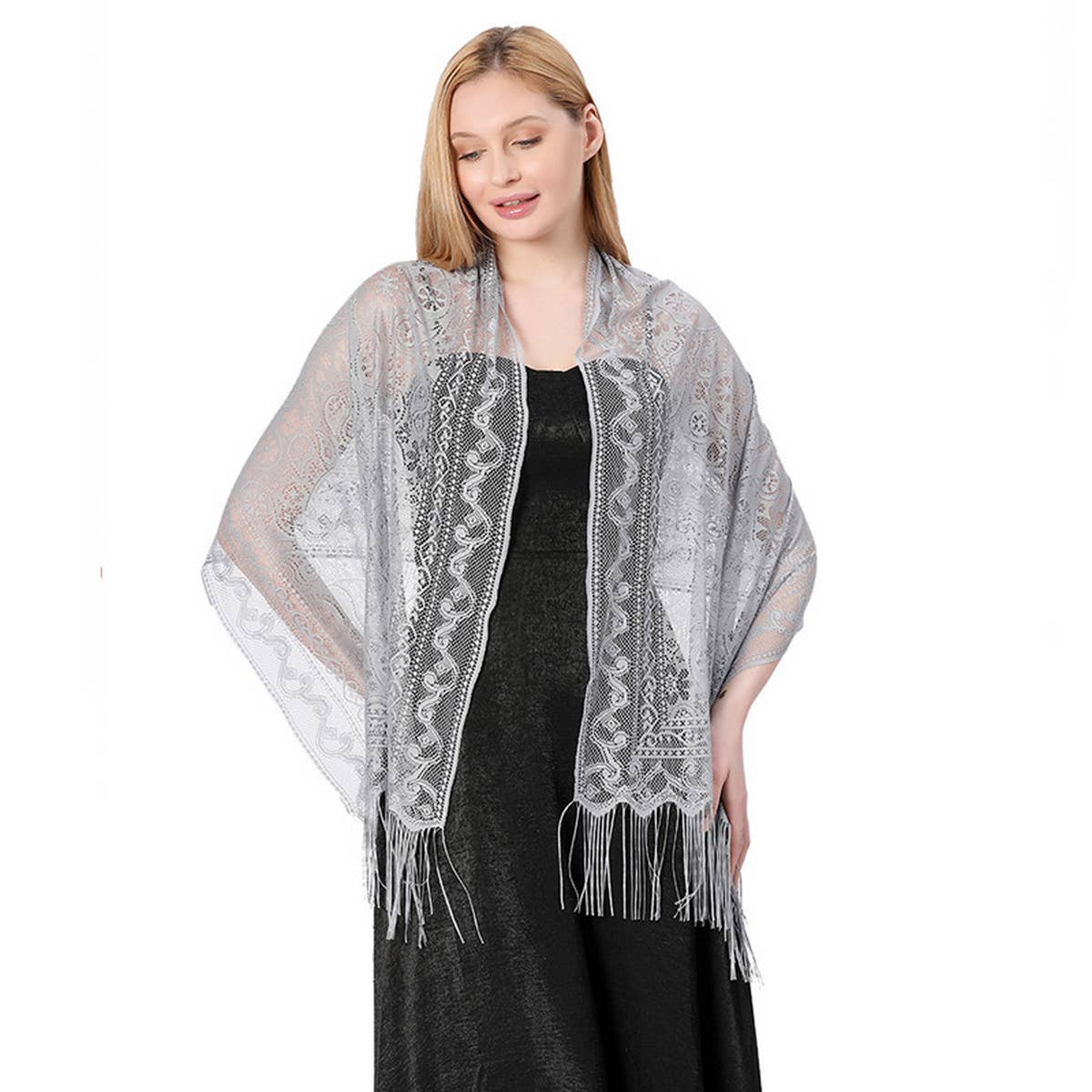 HOLLOW NEW STYLE MIN WHIRLWIND CASHEW SHAWL