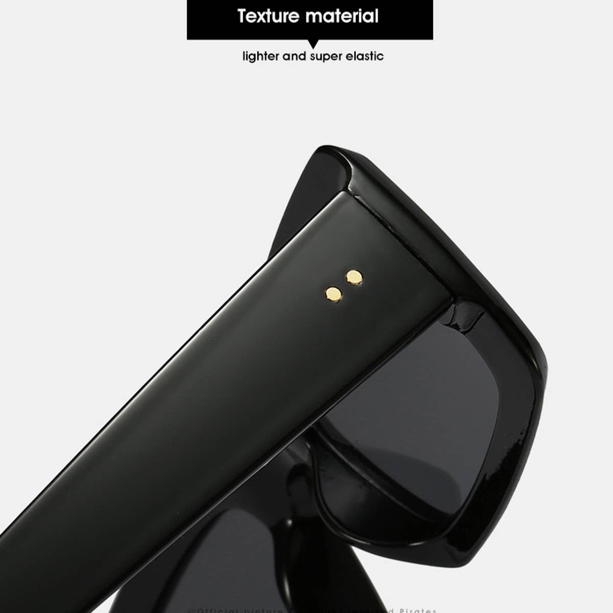 JELLY COLOR FRAME SQUARE BEACH SHADE SUNGLASSES