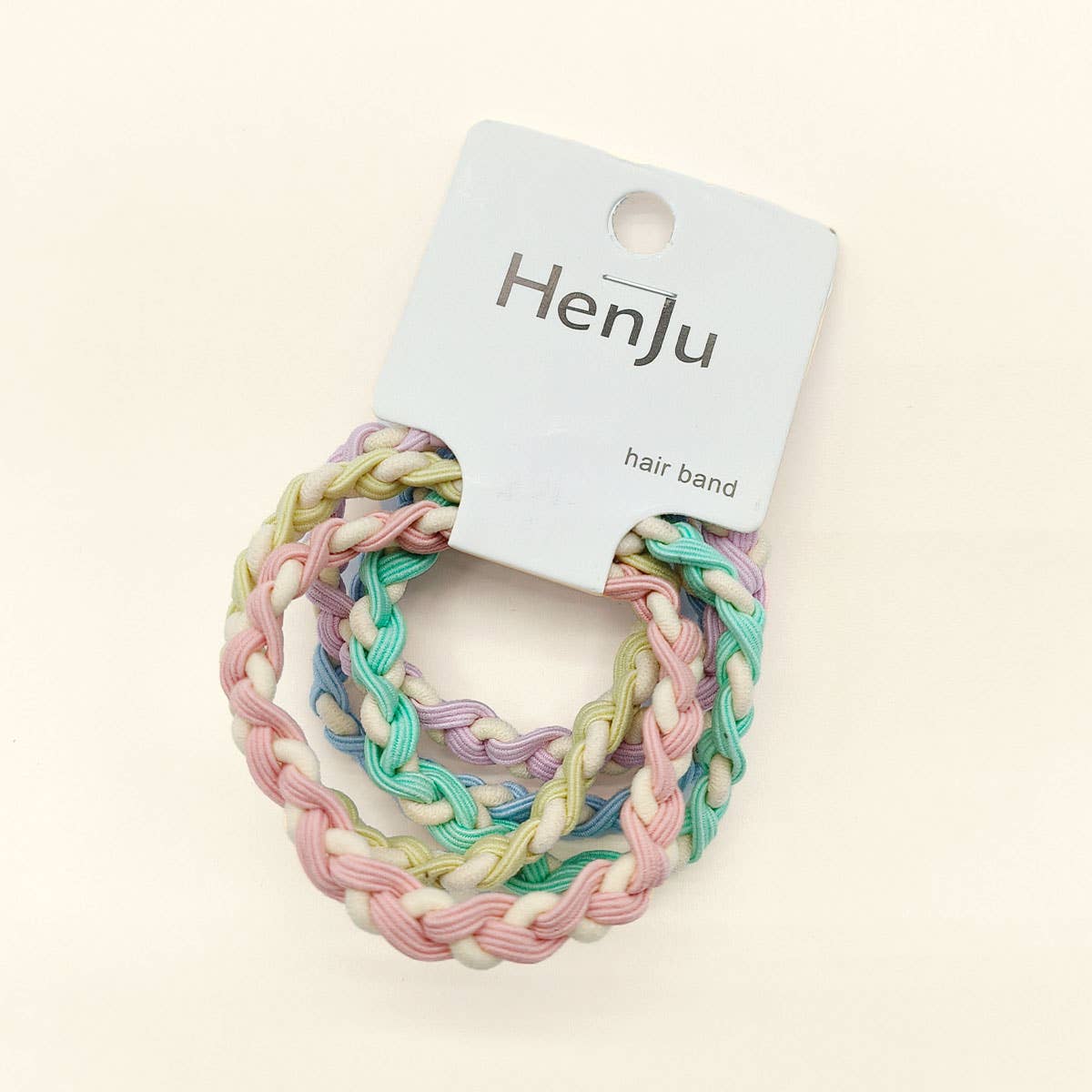 Candy Color Twisted Hair Ties , Cute Rubber Bands- CWAHA0339
