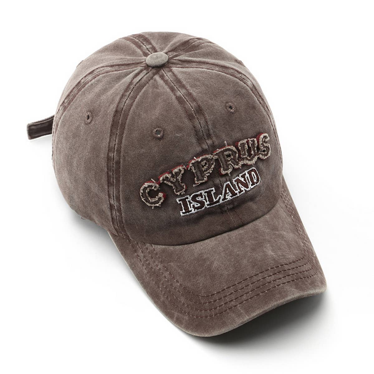CWAH3226_LEISURE CURVED EAVE EMBROIDERED BASEBALL CAP