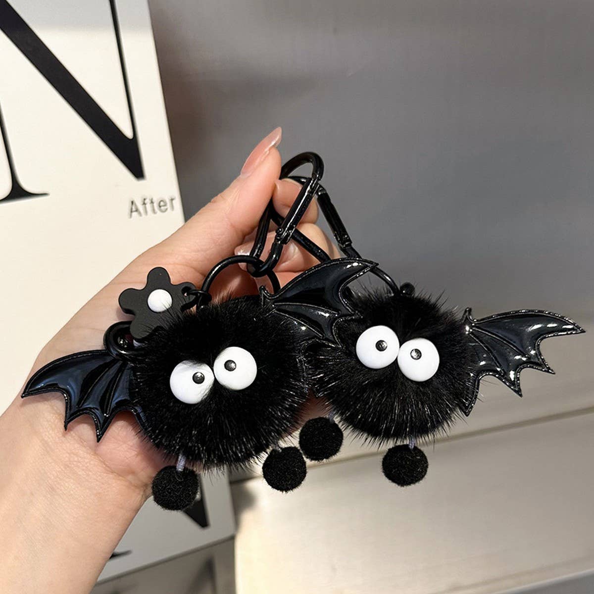 CUTE AND FUNNY HALLOWEEN PLUSH KEYCHAIN PENDANT