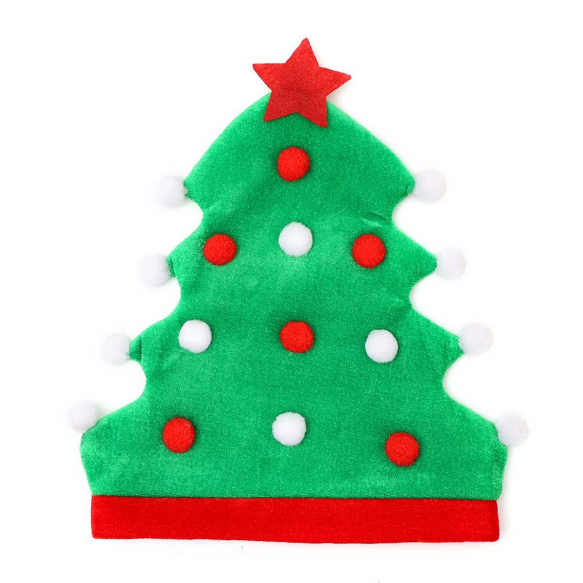 CWAH1817_Christmas Tree Hat Elf Santa Hat