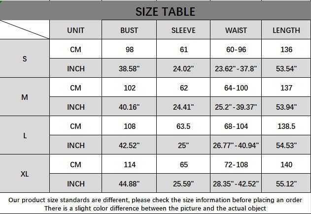 CWDMD3957_V-NECK FRILLY LACE-UP LONG-SLEEVED SLIT DRESS