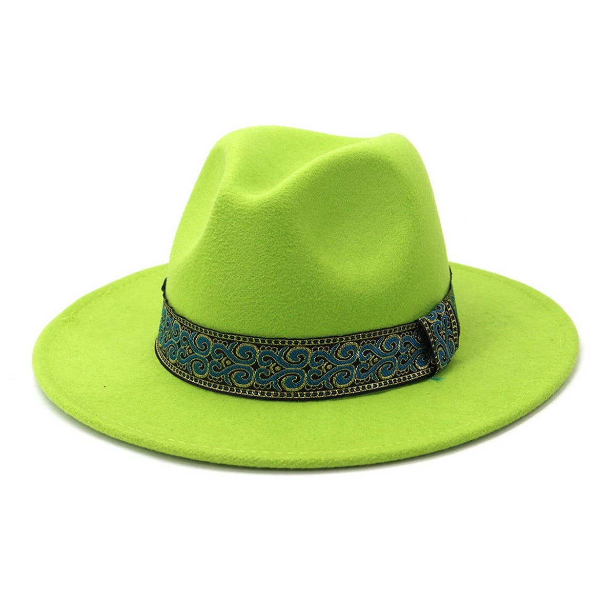 2024 NEW MEN'S AND WOMEN'S STRAIGHT BRIM JAZZ HAT_CWAH1776