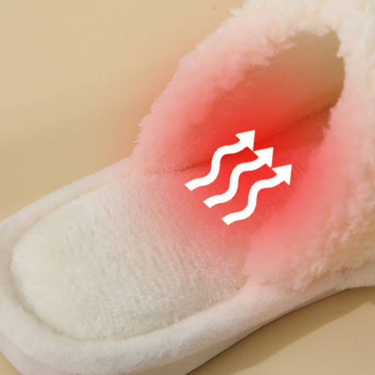 WOMEN CARTOON WARM BEAR COTTON SLIPPERS