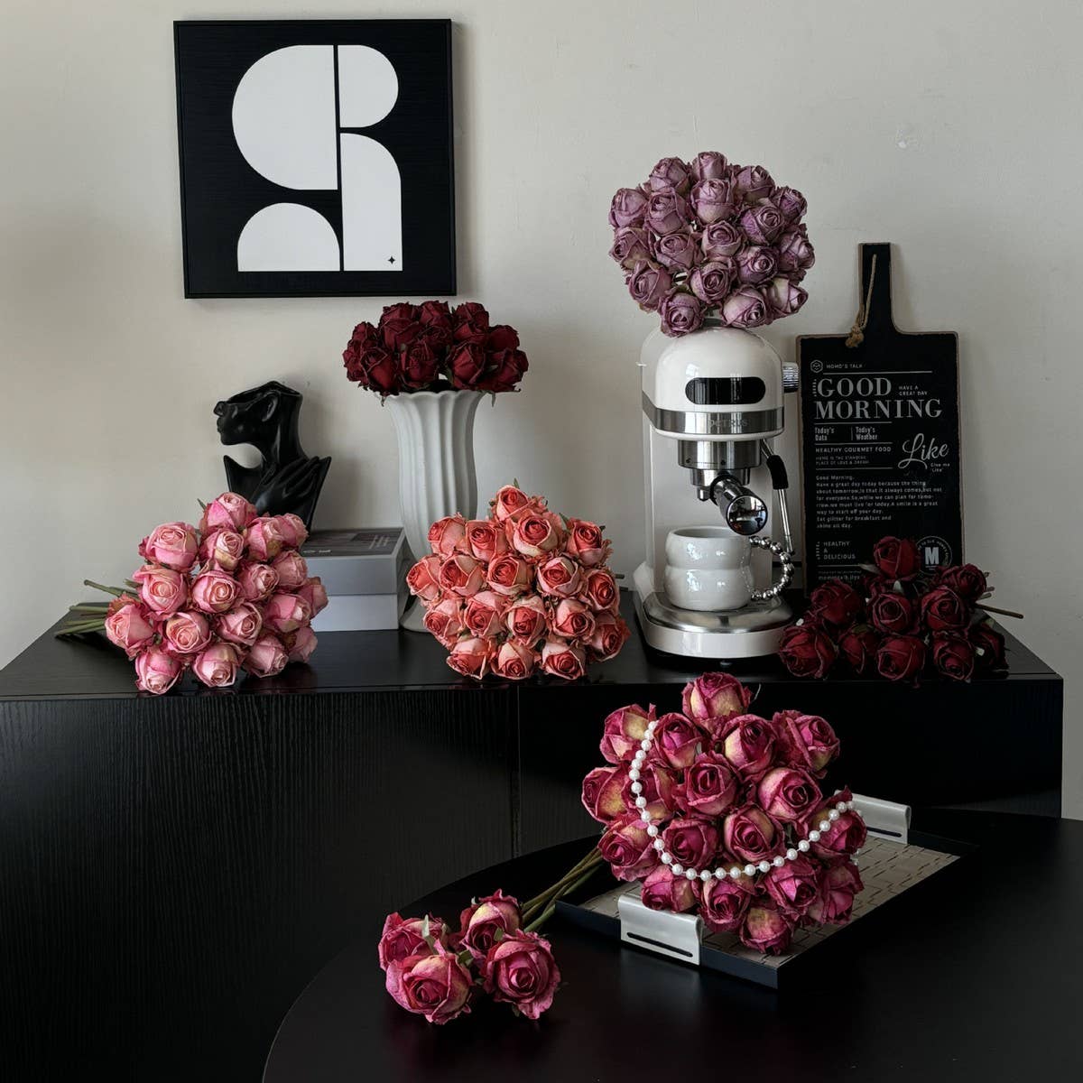 Burnt Edge Angora Rose for Home & Photo Decor_CWMM6571