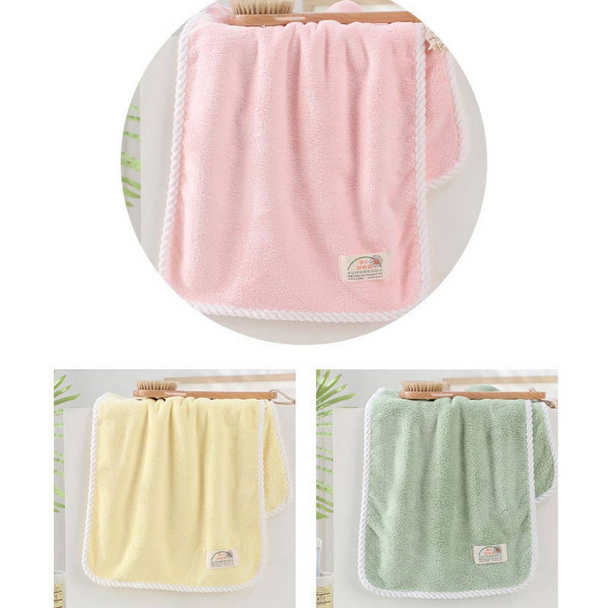 SOFT ABSORBENT CORAL FLEECE FACE TOWEL_CWASC1635