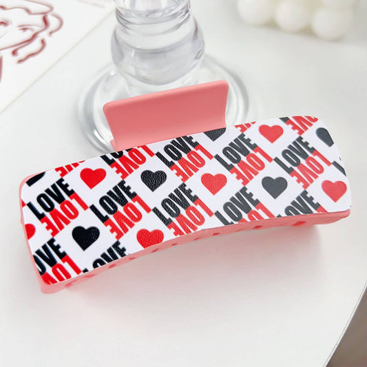 Romantic love plastic hairpins Valentine's Day