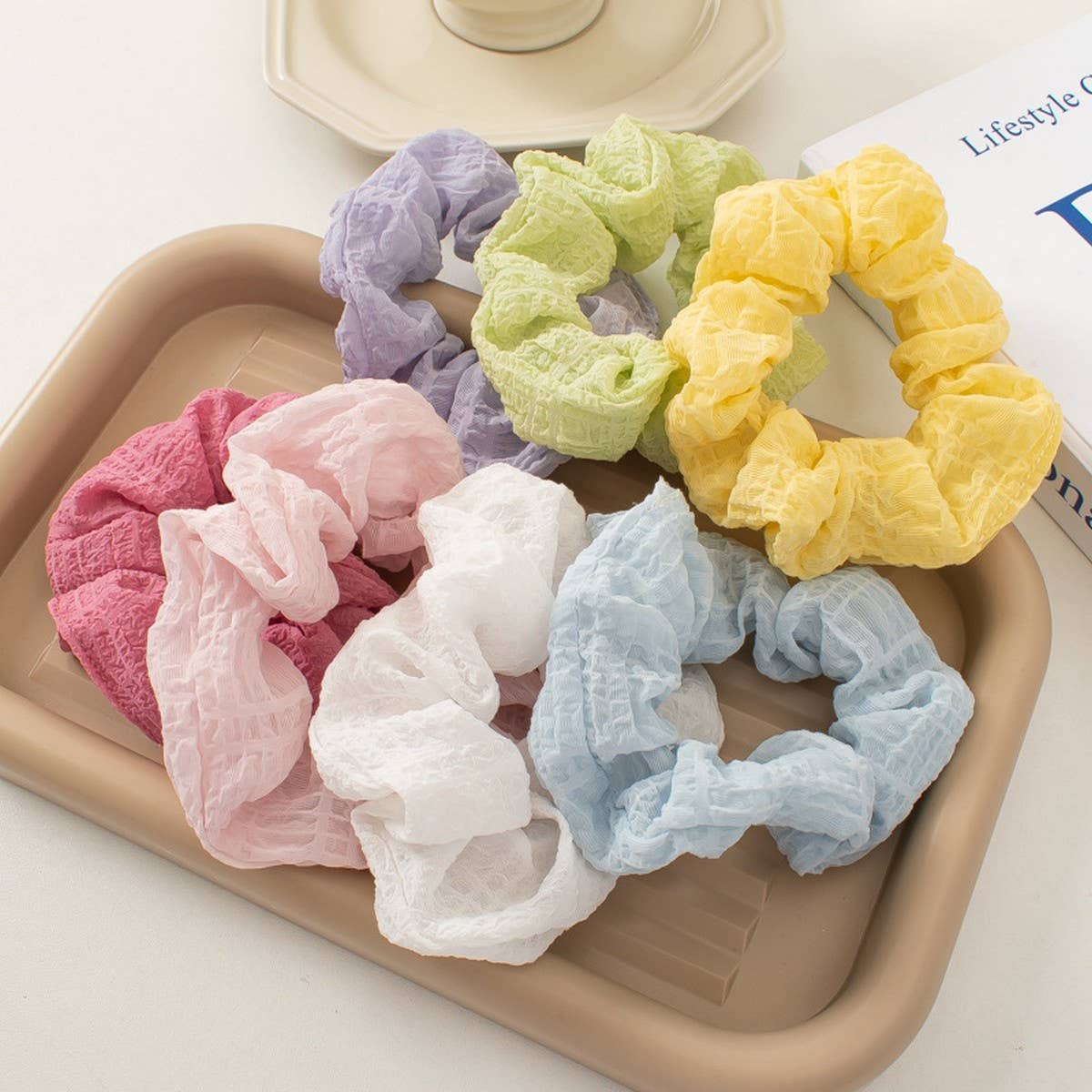 SCRUNCHIES ELASTIC HAIR BANDS_CWAHA1796