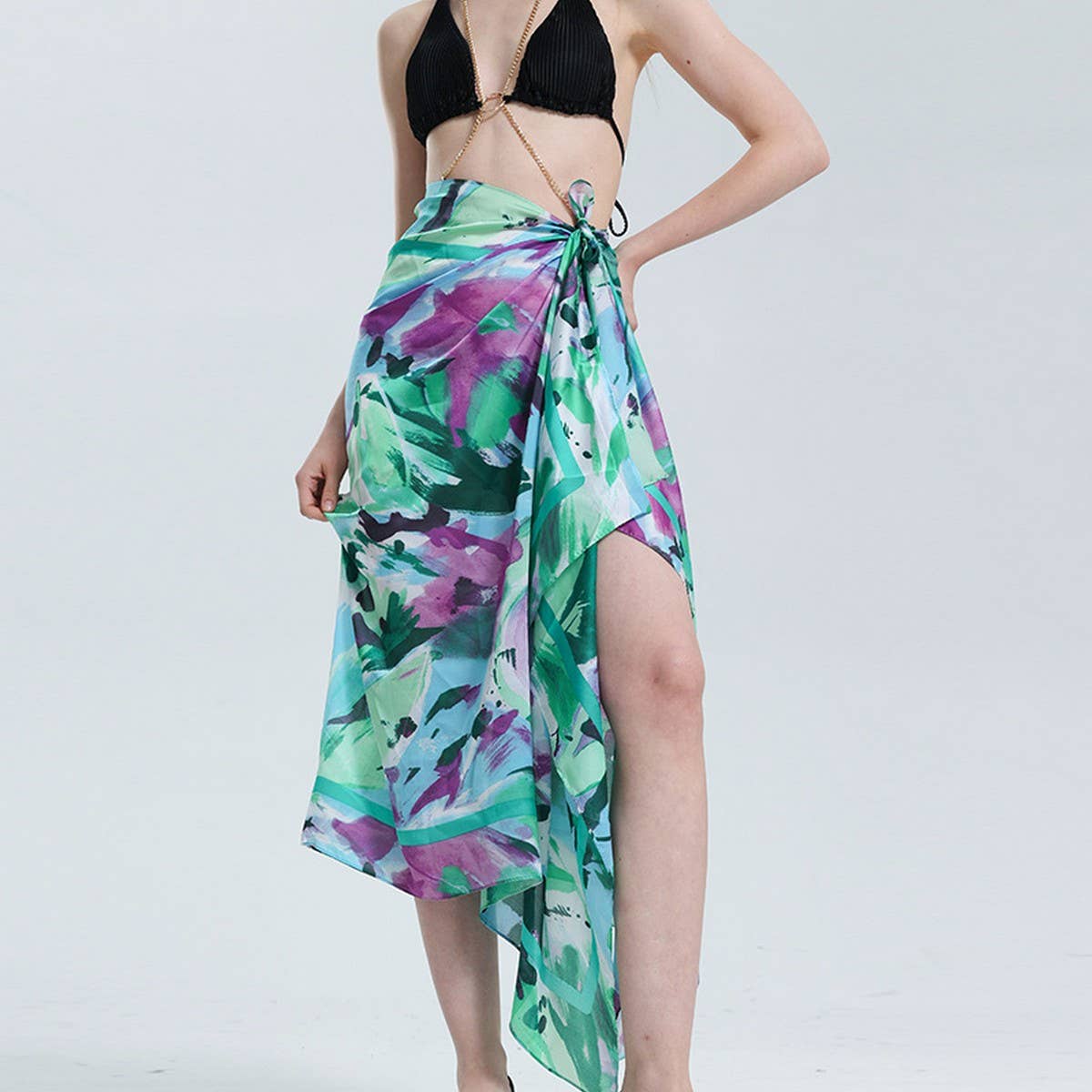 Elegant Protection Scarf Wrap for Beach Vacation