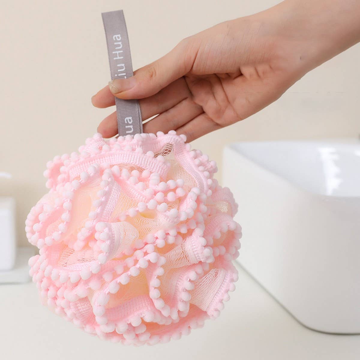 LARGE BATH POUF SUPER SOFT BATH POUF