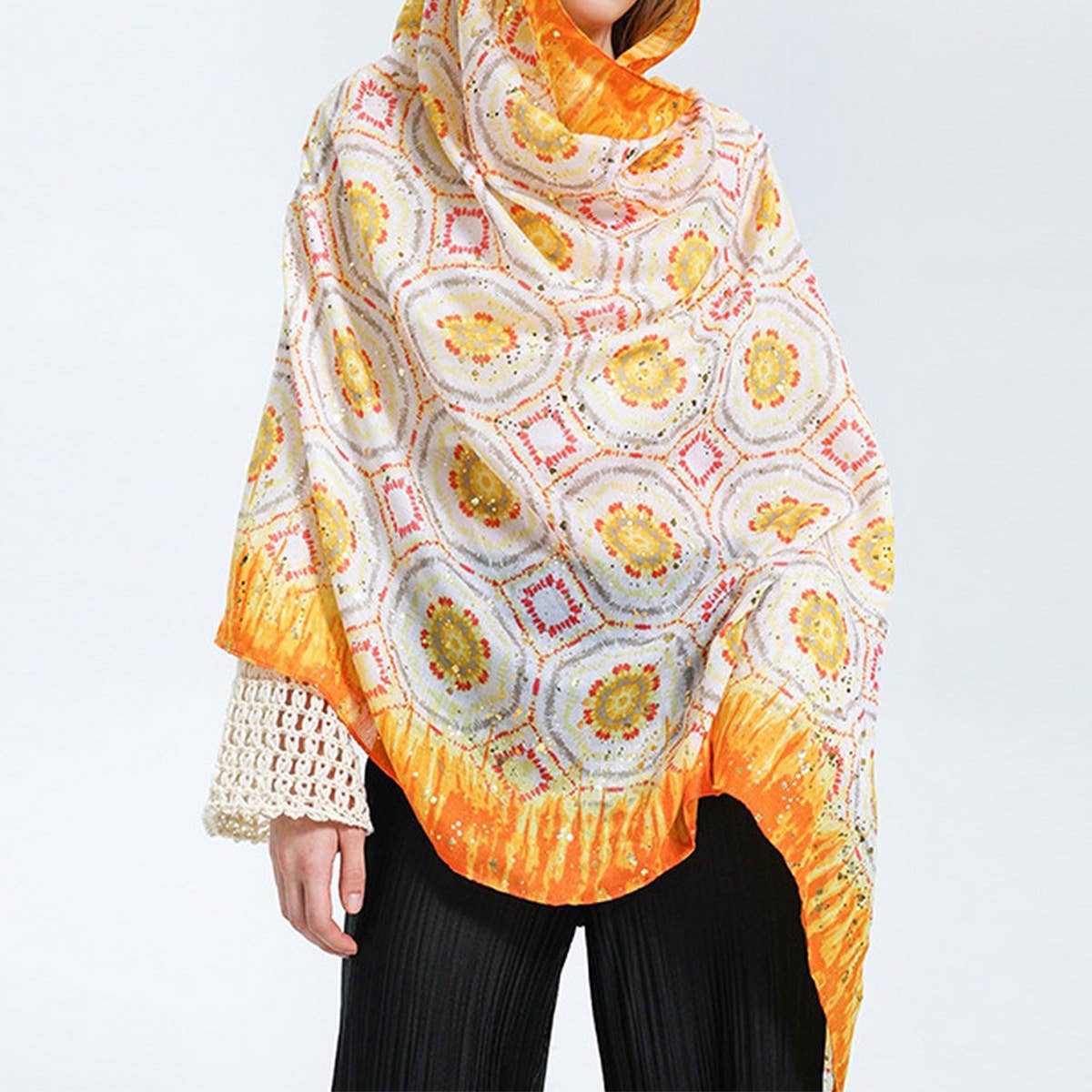 Beach Scarves - Women's Sun Protection Shawls_CWASC0680