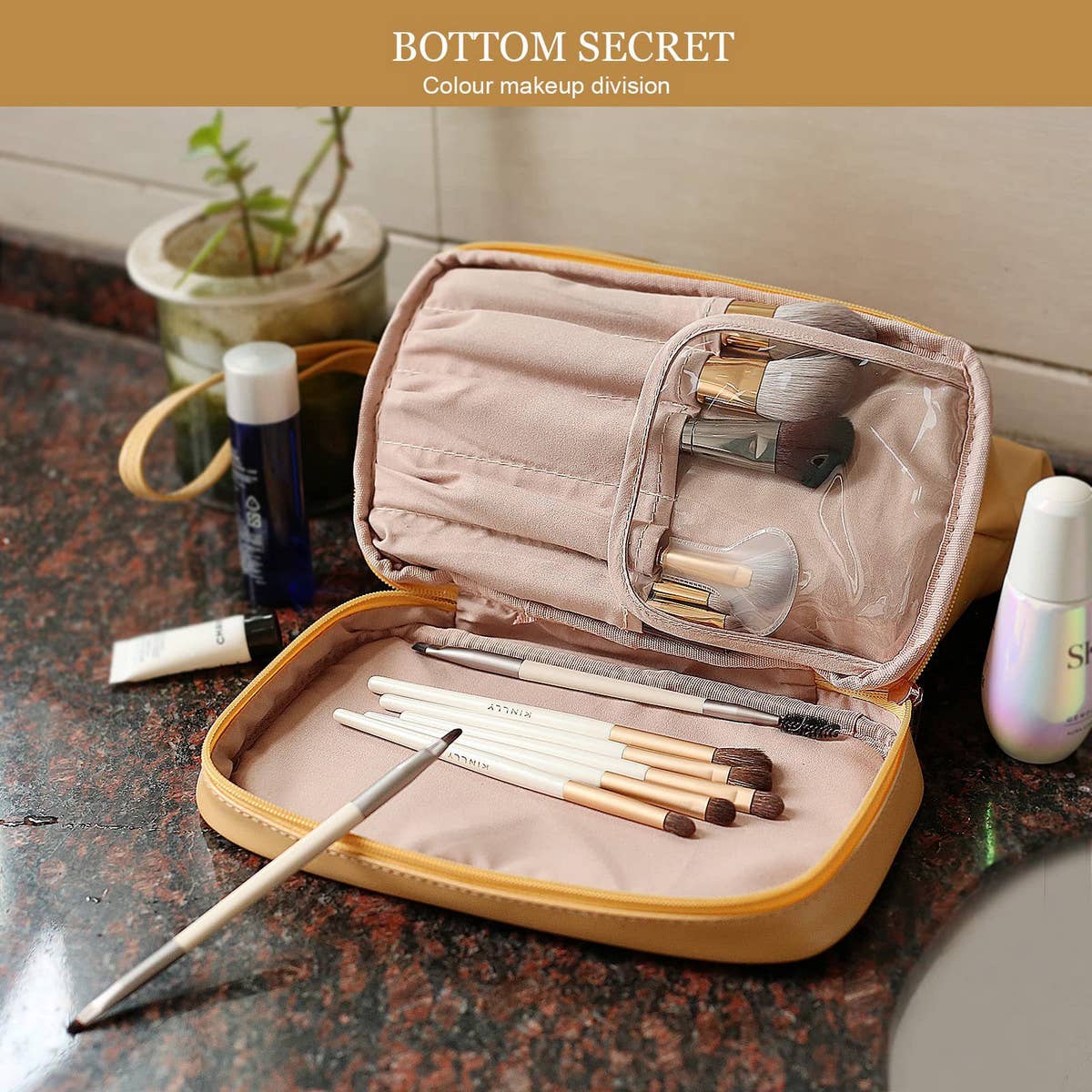 DOUBLE LAYER PORTABLE COSMETIC BAG_CWAB2360