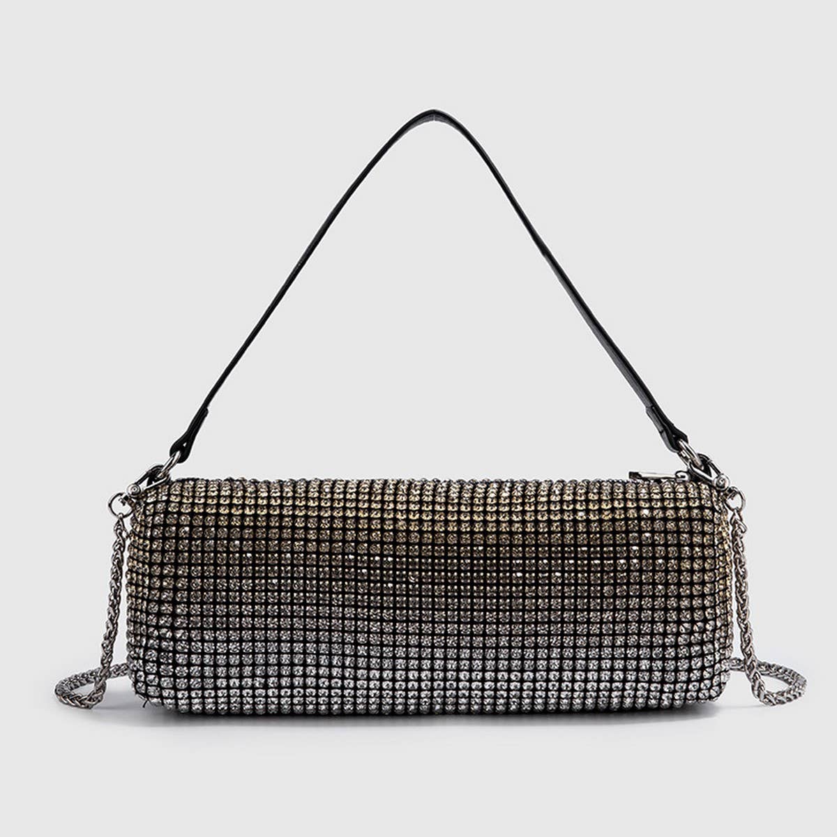 NEW SPARKLING RHINESTONE EVENING TOP HANDBAG_CWAB3599