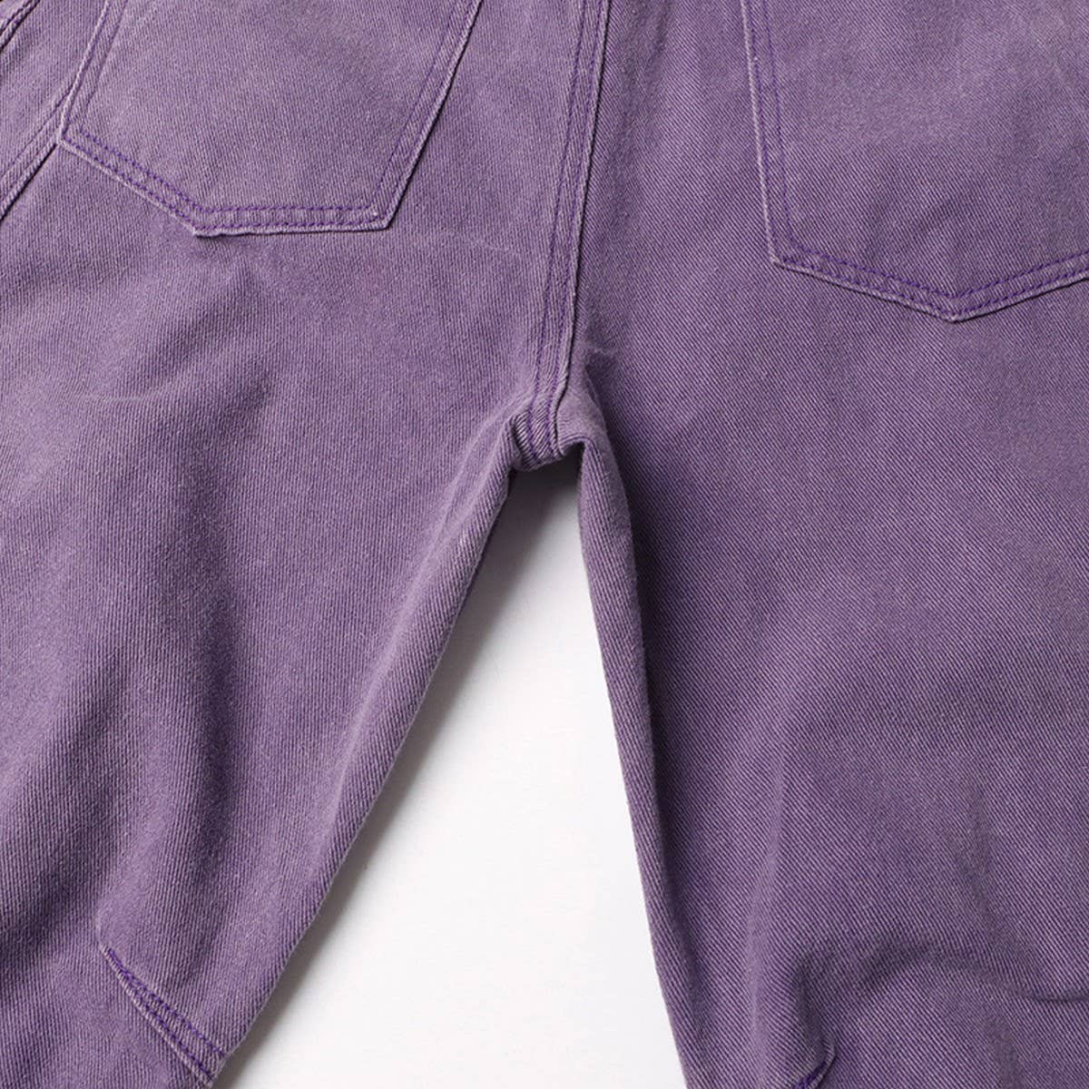 MULTI POCKET LOOSE CARGO PANTS JEANS