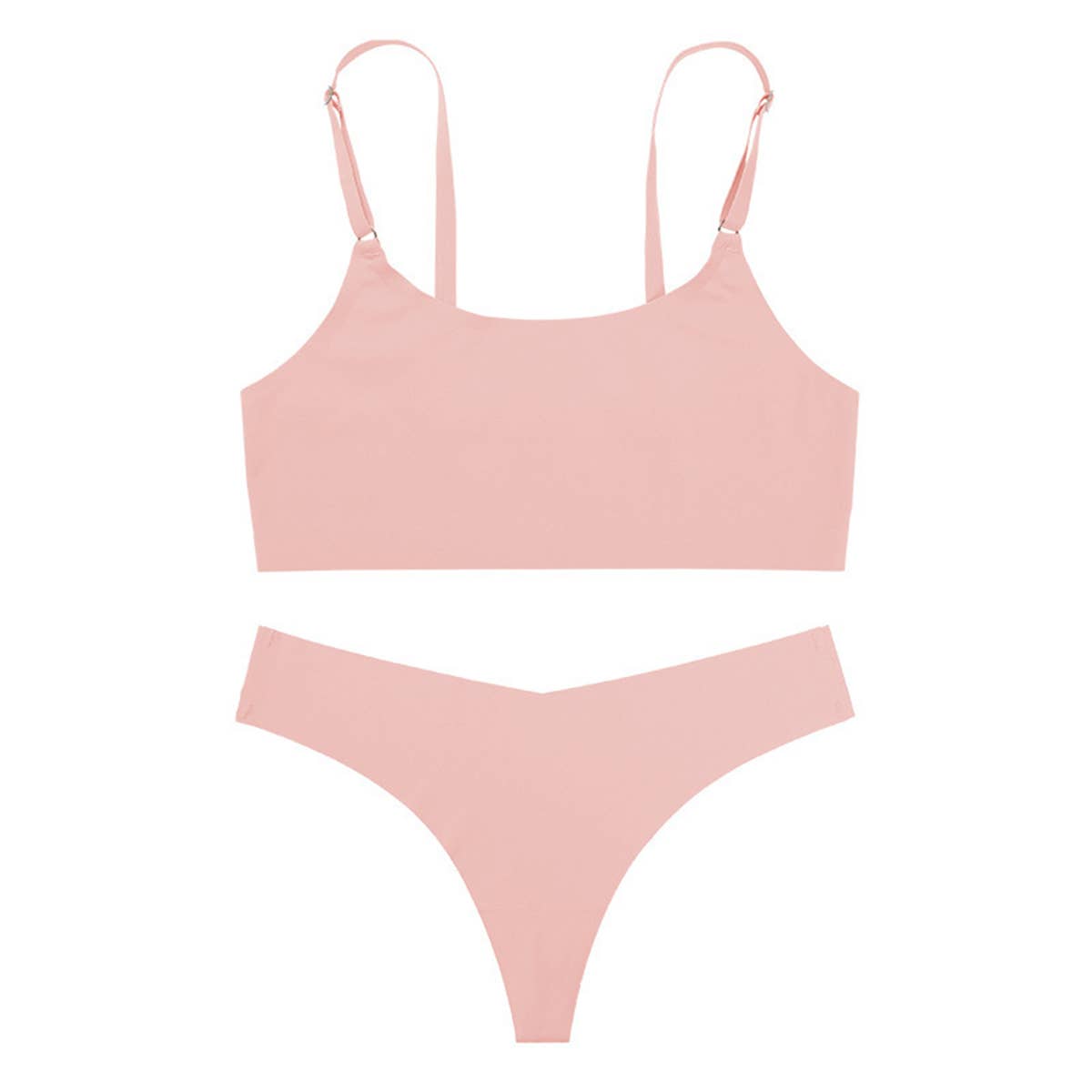 WOMEN PLUS SIZE T-UNDERWEAR BRA SET