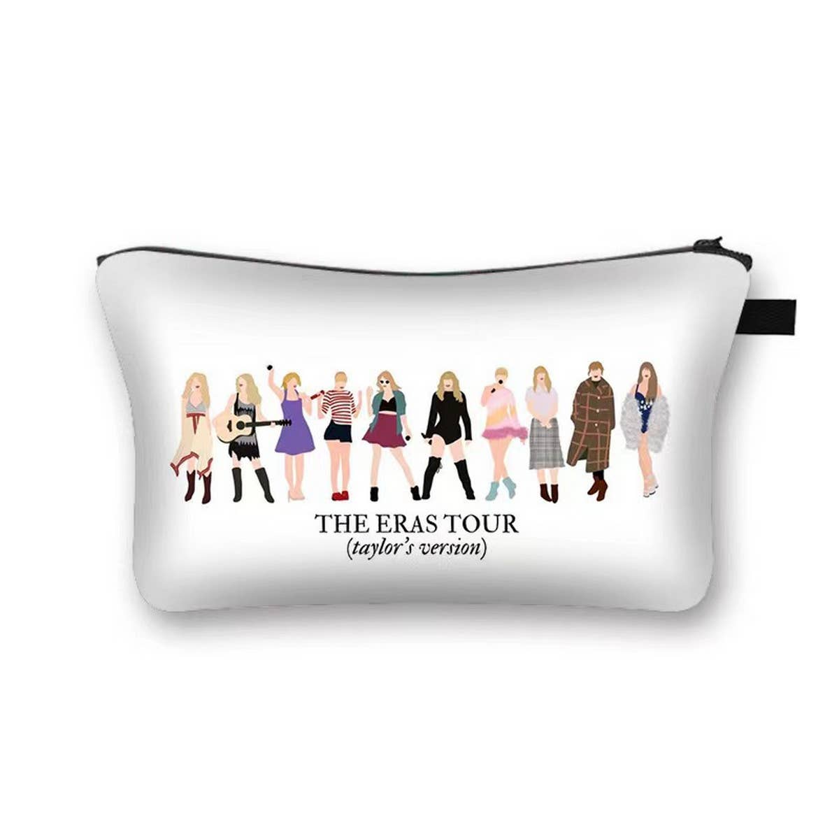 STYLISH PATTERNED WATERPROOF LINEN COSMETIC BAG_CWAB2257