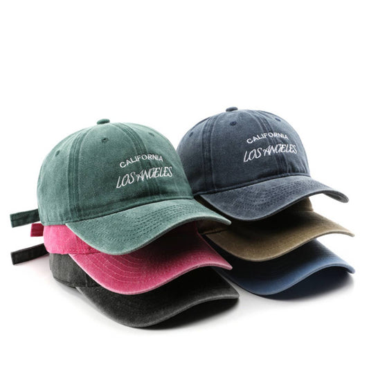 Vintage  Baseball Cap, Embroidered Letter Desig CWAH1289