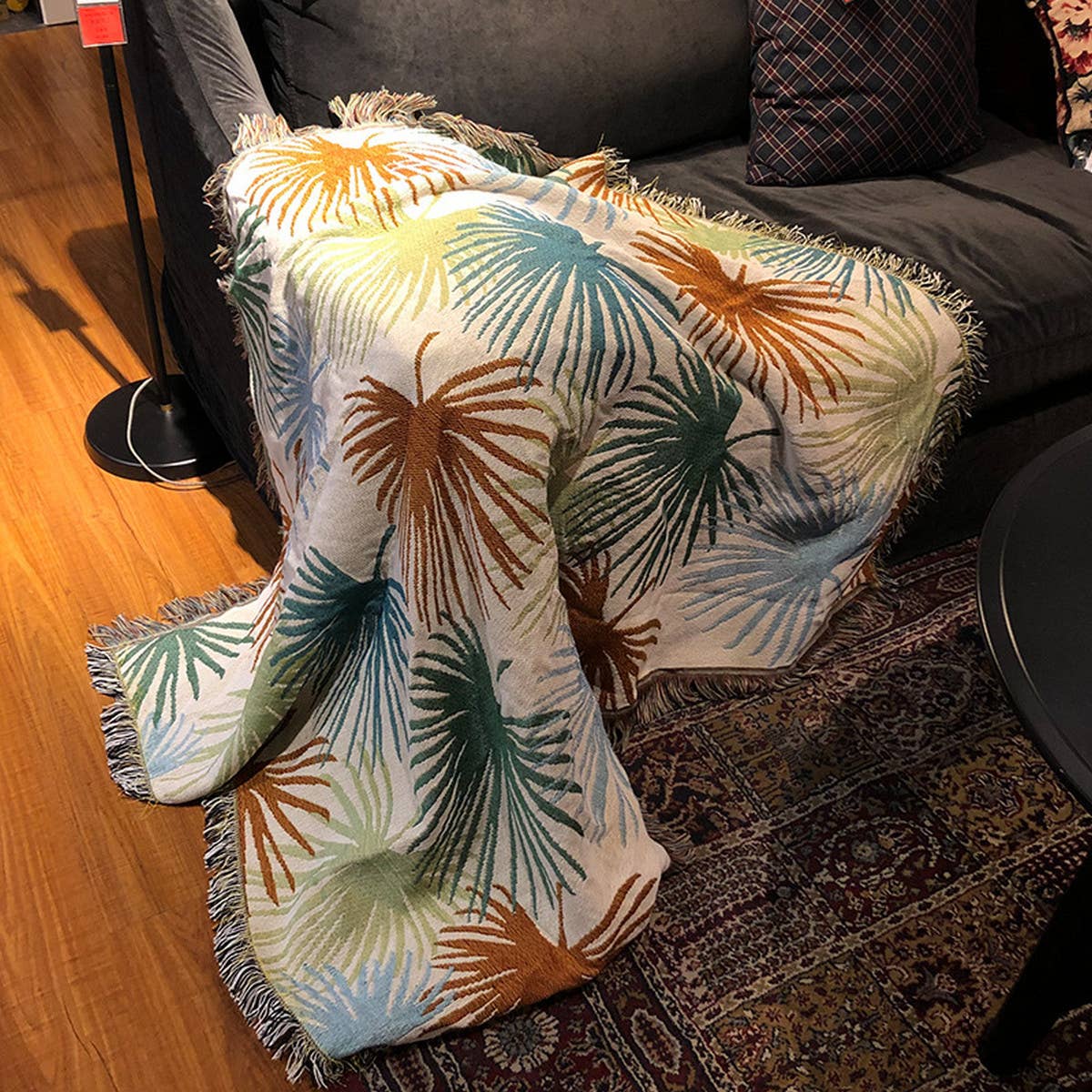 MAPLE LEAF BLANKET SOFA BLANKET COVER BLANKET