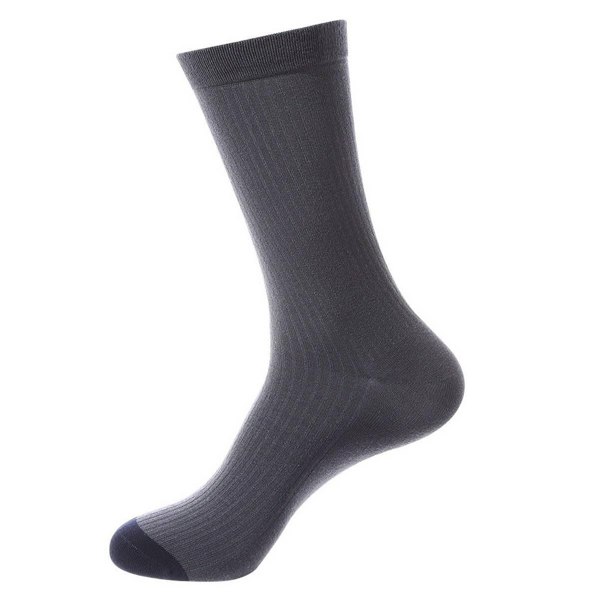 MEN'S CASUAL SOLID COLOR MID-CALF SOCKS