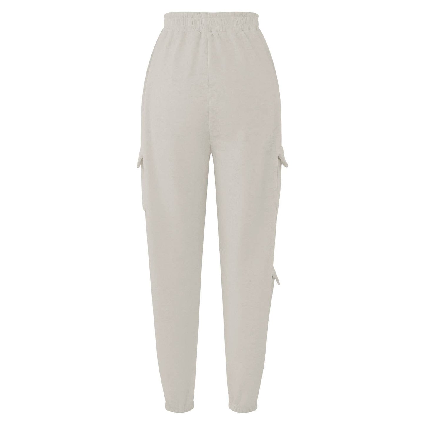 FLEECE AND THICK SOLID COLOR FASHION OVERALLS