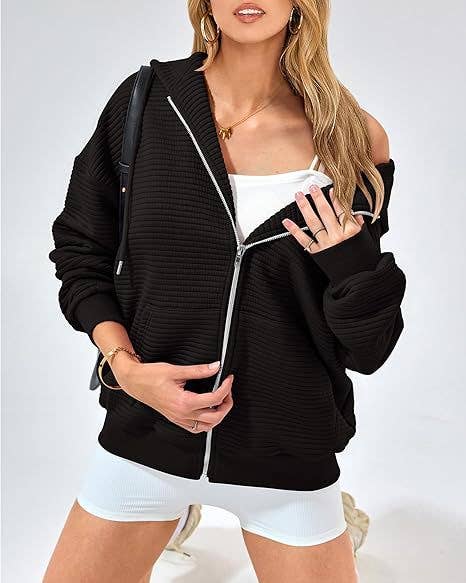 SOLID COLOR CASUAL SEASONAL ZIPPER CASUAL JACKET