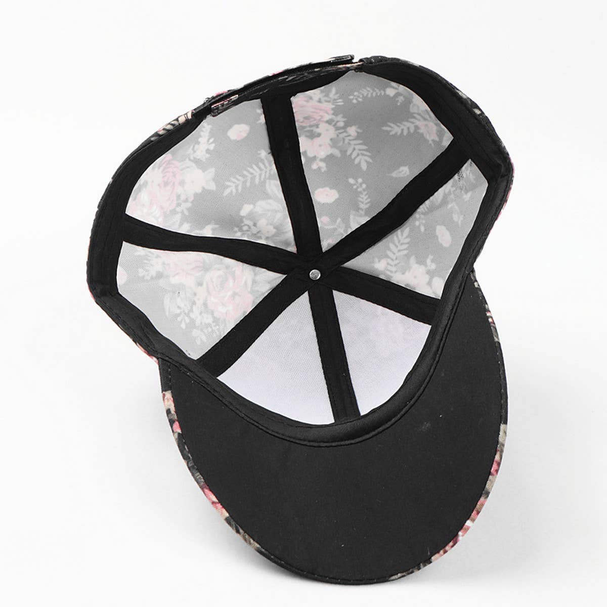 Floral Baseball Cap - Women's Boho Print CWAH1143