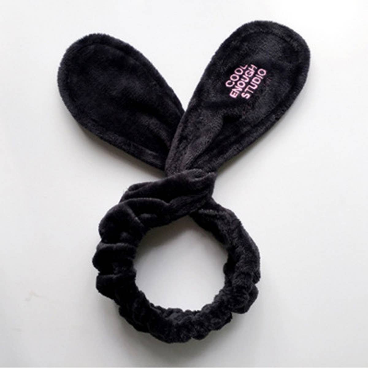EMBROIDERED BUNNY EARS HEADBAND