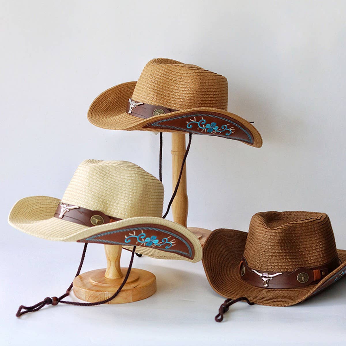 Summer retro fashion jazz straw hat_CWAH3449