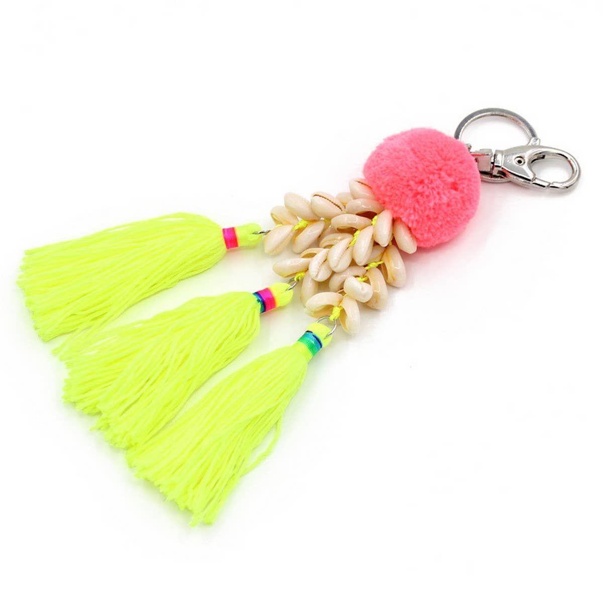 WEST MIA STYLE TASSEL KEYCHAIN WOMEN'S BAG PENDANT