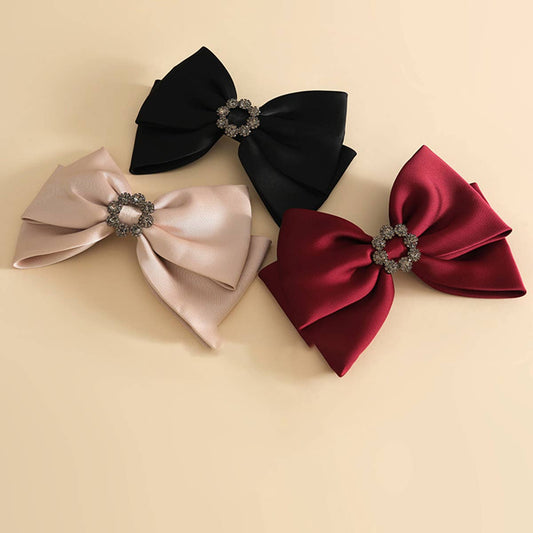 OVERSIZED BOW ELEGANT SIMPLE HAIRPIN_CWASC1068