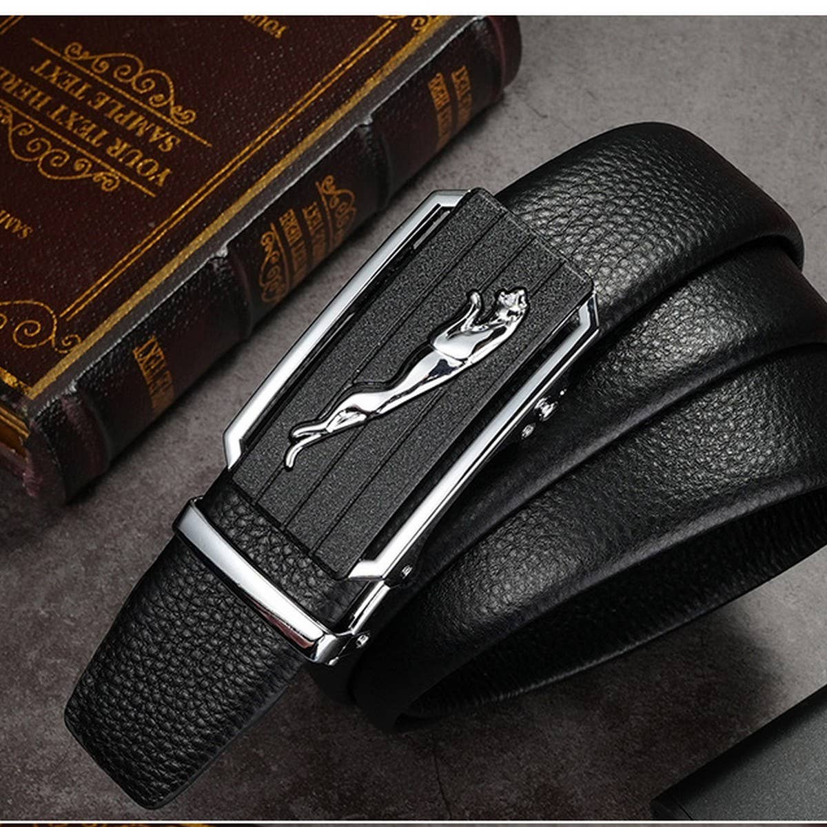 HIGH-END BUSINESS AUTOMATIC BUCKLE BELTS_CWABE0470